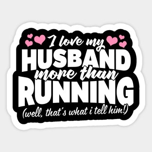 Christmas Gift for Runners Sticker